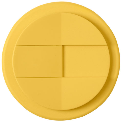 Brite-Americano® Eco szczelny izolowany kubek o pojemności 250 ml Żółty 21049711 (2)