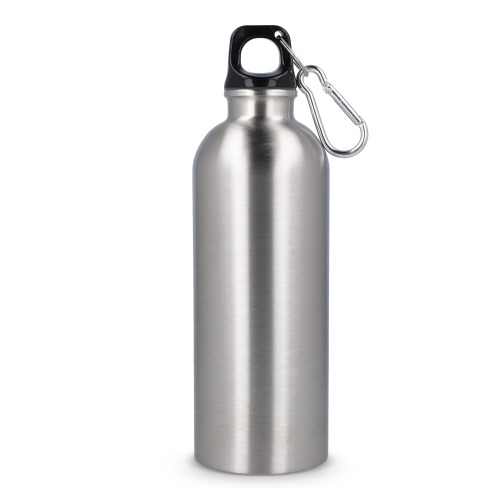 Butelka jednościenna ze stali nierdzewnej pochodzącej z recyklingu, 500 ml Srebrny LT98693-N0005 (6)