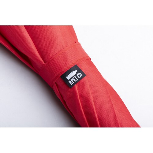 Ekologiczny parasol automatyczny czerwony V0763-05 (3)