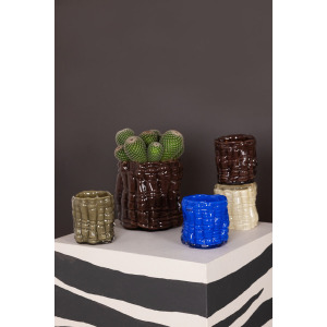 Świecznik LARANNE S, zielony