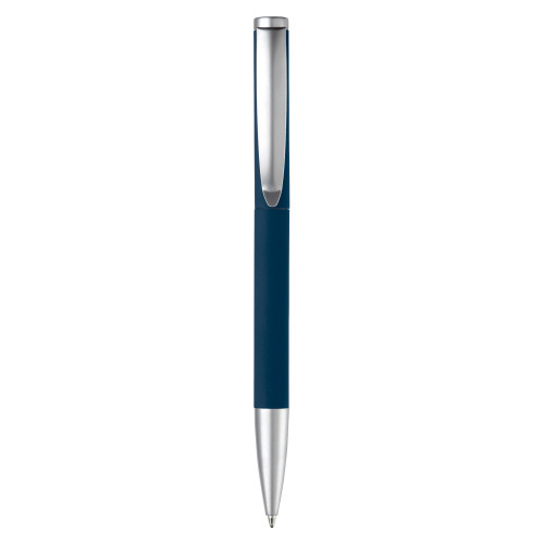 Metalowy długopis Modena miękki dotyk Ciemnoniebieski LT87762-N0010 (3)