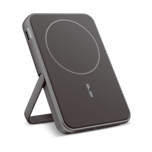 2PBM5000| Fresh 'n Rebel Compatible with MagSafe MagSafe Powerbank Wireless 5000mAh Stalowoszary