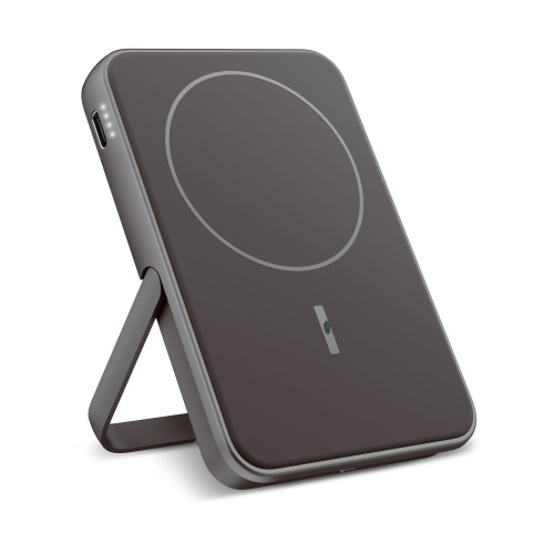 2PBM5000| Fresh 'n Rebel Compatible with MagSafe MagSafe Powerbank Wireless 5000mAh Stalowoszary LT49413-N0035 