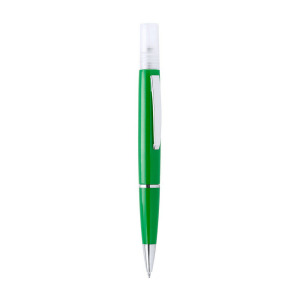 Długopis z atomizerem zielony