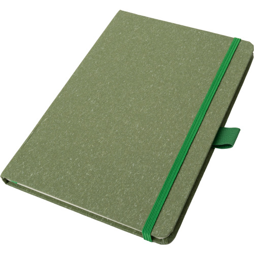 Notatnik A5 w kropki z papieru z recyklingu AGNESE Zielony 2179909 