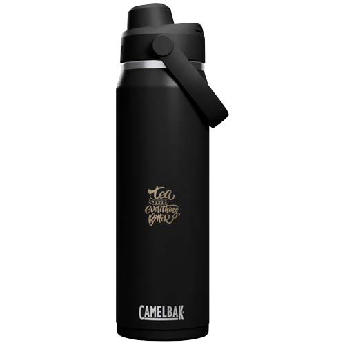Camelbak® Thrive Chug VSS butelka na wodę ze stali nierdzewnej o pojemności 750 ml z zakrętką Czarny 10088990 (1)