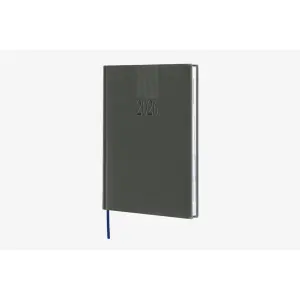 Kalendarz książkowy A5 dzienny Classic Bright Grafitowy