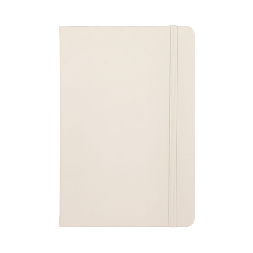 Notatnik A5 z tworzywa PU  Beżowy LT92066-N0055 (1)