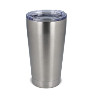 T-ceramic Kubek termiczny z pokrywką Cango 500ml Srebrny