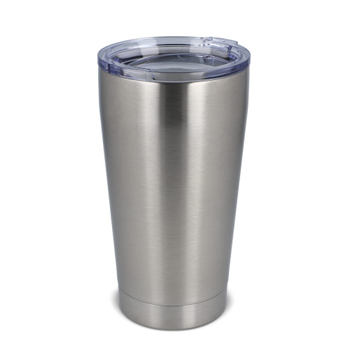 T-ceramic Kubek termiczny z pokrywką Cango 500ml Srebrny LT98724-N0005 
