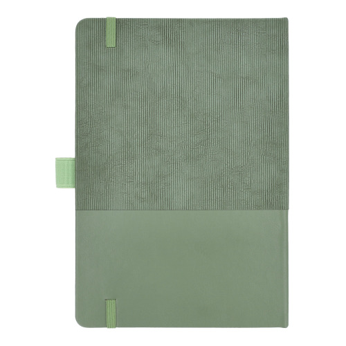 Notatnik Thermo Leather A5 Ciemnobrązowy / zielony LT92088-N5031 (1)