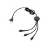 Kabel do ładowania z podświetleniem logotypu Czarny P302.391  thumbnail