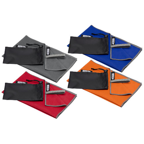 Pieter niezwykle lekki i szybko schnący ręcznik o wymiarach 30x50 cm z certyfikatem GRS Szary 11332282 (6)