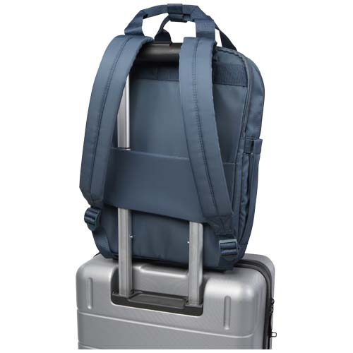 Trip Aware™, plecak na laptopa 14 cali wykonany z materiałów z recyklingu, 9 l Hale Blue 12076255 (4)