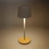 Lampa stołowa Solis z regulacją jasności i podstawą z bambusa Biały LT93353-N0001 (5) thumbnail
