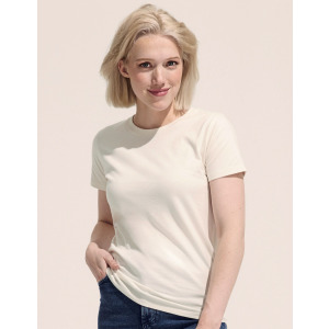 T-shirt Damski Slim Bawełniany