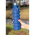 Składana butelka sportowa 550 ml z karabińczykiem niebieski P432.625 (11) thumbnail