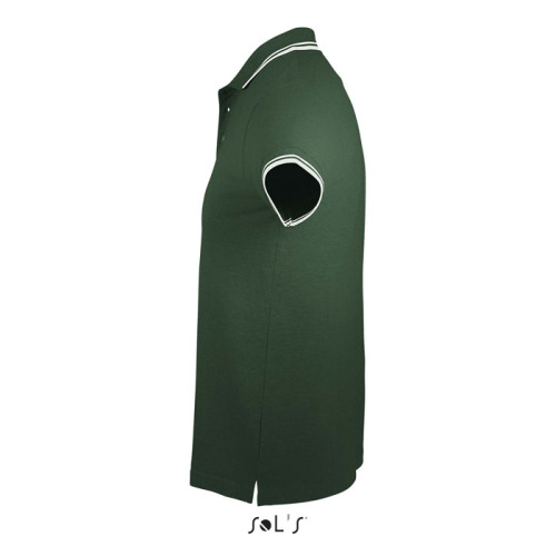 PASADENA męskie polo 200g Forest Green/White S00577-FE-3XL (2)