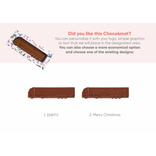 Czekoladowy Kształt Truck Wielokolorowy S0314/TRUCK/XM (3)