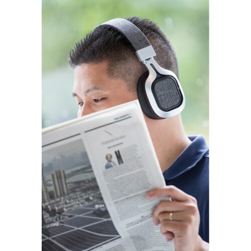 Bezprzewodowe słuchawki nauszne Vogue szary P326.542 (7)