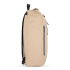 Powlekany PU plecak R-PET 600D o pojemności 20 l Ecru LT95357-N0054 (1) thumbnail