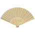 Wachlarz Carmen z bambusa i papieru Piasek pustyni 12704006 (3) thumbnail