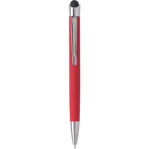 Długopis, touch pen czerwony V1970-05 (1)