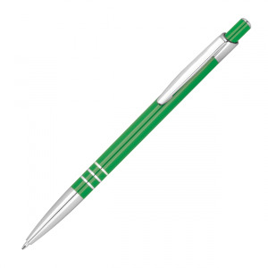 Długopis z aluminium z recyklingu PAIGE Zielony