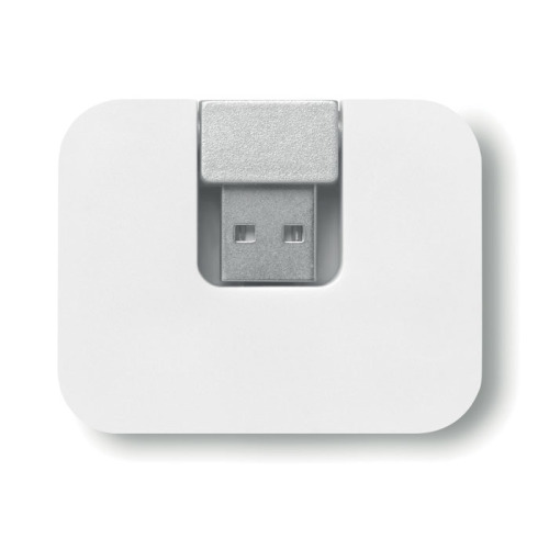 Hub USB 4 porty biały MO8930-06 (2)
