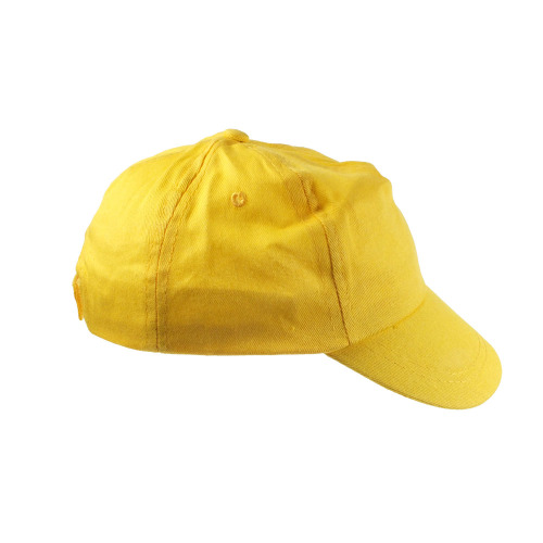 Czapka z daszkiem żółty V7052-08 (2)