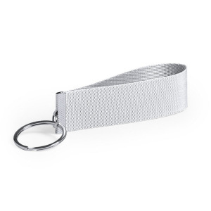 Brelok do kluczy z zawieszką Biały