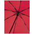 Składany, automatycznie otwierany/zamykany parasol Bo 21” wykonany z plastiku PET z recyklingu Czerwony 10914304 (4) thumbnail