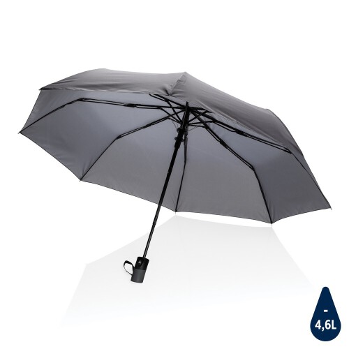 Parasol sztormowy 21" Impact AWARE rPET antracytowy P850.592 