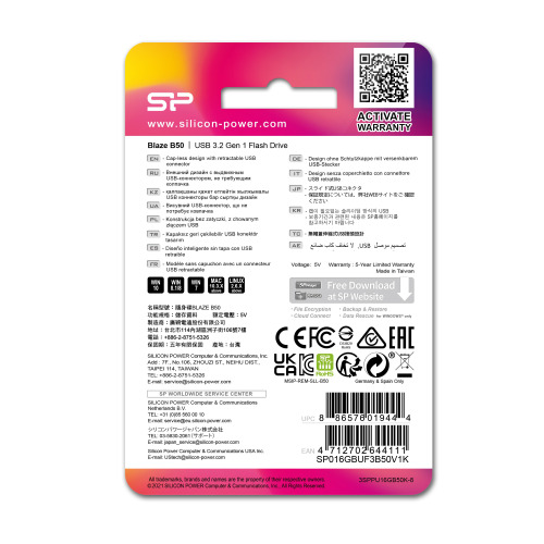 Pendrive Silicon Power Blaze B50 3,0 Czarny EG 813303 16GB (3)