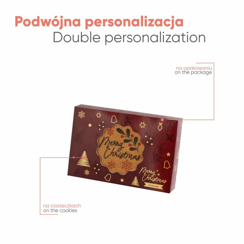 Ciastka Reklamowe Logo Cookie Pack 3 Sztuki Wielokolorowy S0353/XM (3)