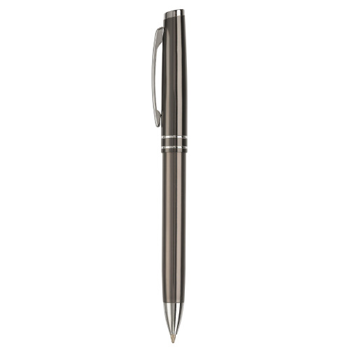 Długopis z dwoma paskami Ciemnoszary LT87863-N0060 (3)