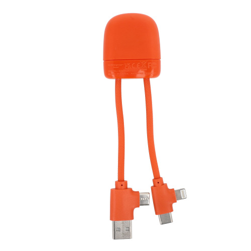 Kabel do ładowania Xoopar ICE-B Multi Pomarańczowy LT41025-N0026 (3)