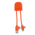 Kabel do ładowania Xoopar ICE-B Multi Pomarańczowy LT41025-N0026 (3) thumbnail