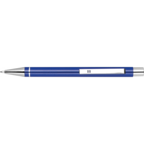 Metalowy długopis półżelowy Almeira niebieski 374104 (1)