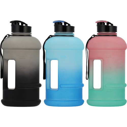 Butelka z tritanu soft touch GAINESVILLE 1300 ml Czarny 535103 (9)