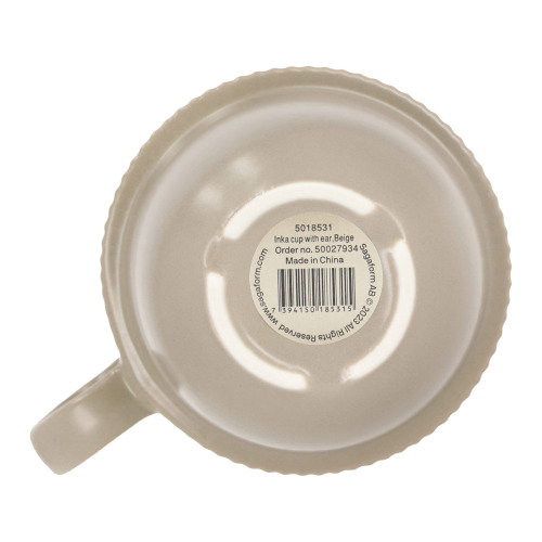 Sagaform Inka kubek z uchem 270ml Jasnoszary LT52253-N0062 (1)