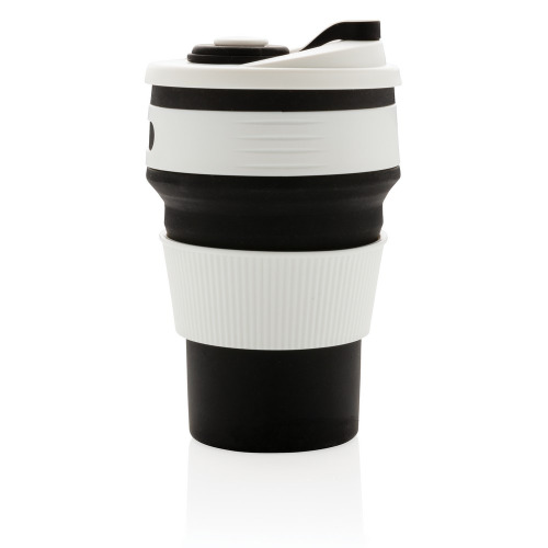 Składany kubek podróżny 350 ml Czarny P432.601 (5)