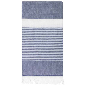 Citizen Green Seabeach fouta o wymiarach 100 x 180 cm Granatowy