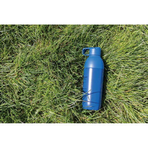 Butelka termiczna 540 ml Flow, stal nierdzewna z recyklingu niebieski P435.545 (8)