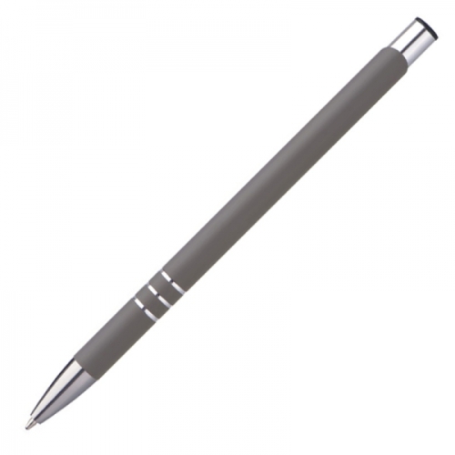 Długopis metalowy soft touch NEW JERSEY grafitowy 055577 (4)