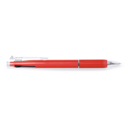 Długopis, wielokolorowy wkład, ołówek mechaniczny Czerwony V2041-05 