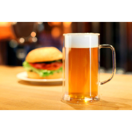 Kufel do piwa z podwójną ścianką 500ml AMO Vialli Design Bezbarwny VD1228 (5)