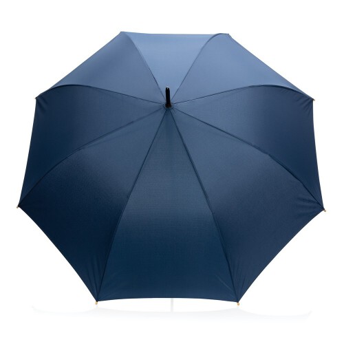Bambusowy parasol automatyczny 27" Impact AWARE rPET niebieski P850.665 (1)