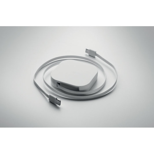 zwijany kabel ładujący 100 W Bialy MO2924-06 (9)