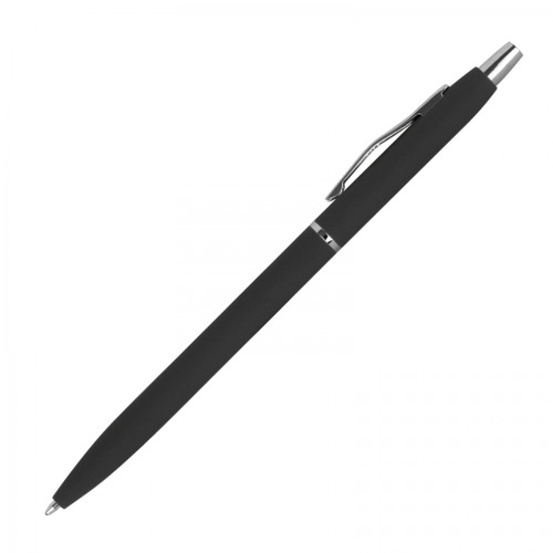 Długopis metalowy soft touch CONCETTA Czarny 1174703 (2)